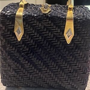 Marcus Brothers Vintage  Navy Handbag